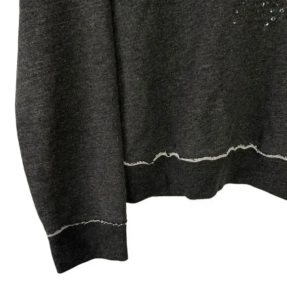 Disney Parks Disneyland 60th Diamond Celebration Sweatshirt XL Sequin Sparkle - Picture 12 of 16